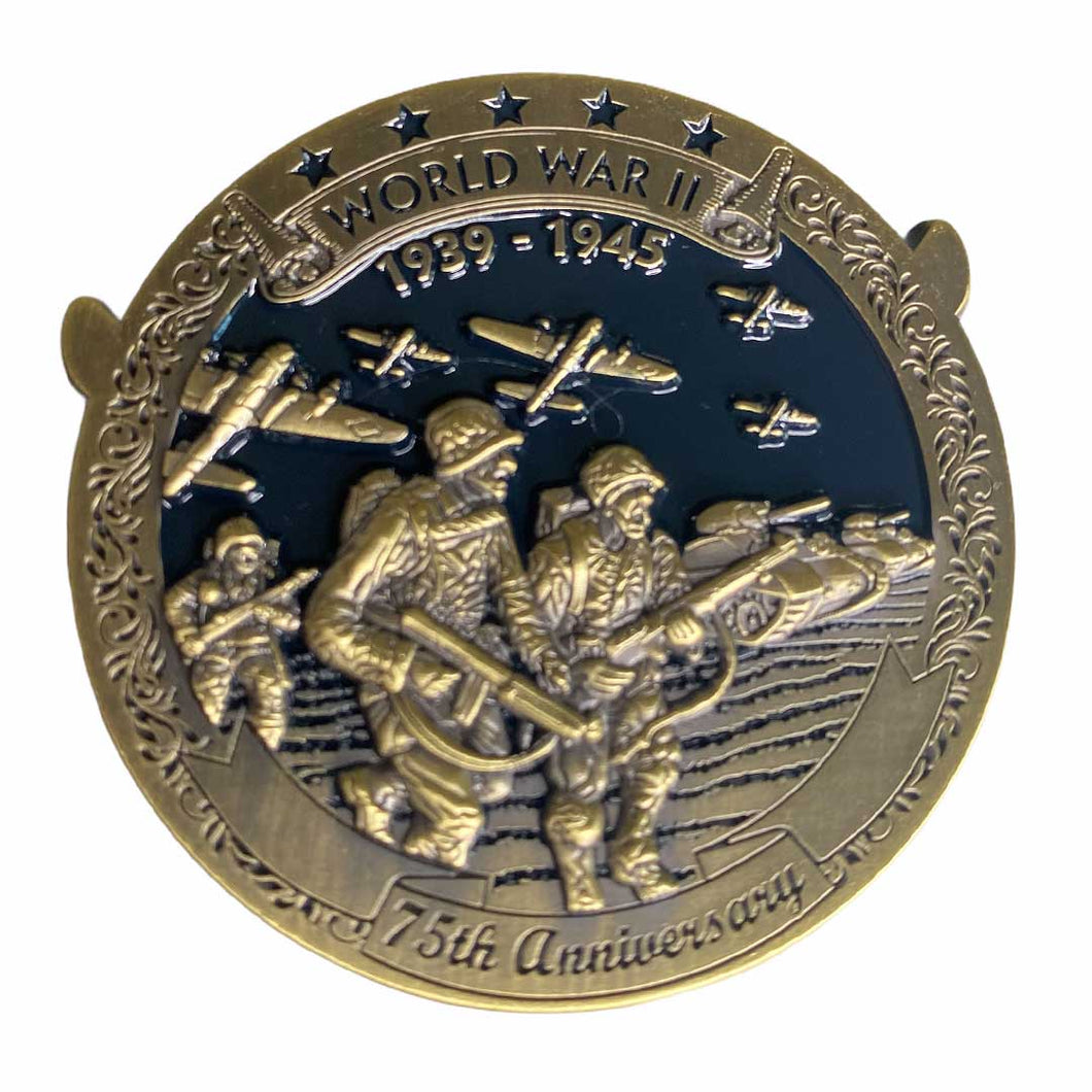 75TH ANNIVERSARY CHALLENGE COIN
